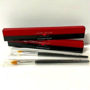 LAURA GELLER CONCEALER BRUSH 2 PC LOT
